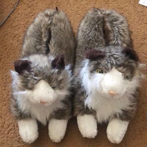 HappyFeet cat slippers